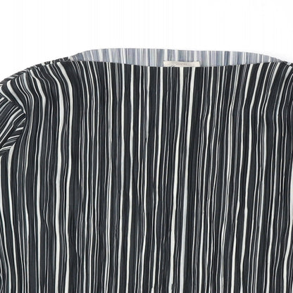Womens UK Size 6 H&M Black Basic Blouse