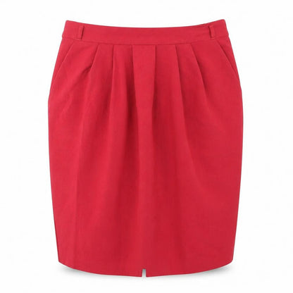 Womens UK Size 8 Papaya A-Line  Skirt