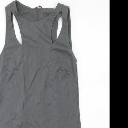 Tezenis Womens Grey Polyester A-Line Size S Round Neck Pullover