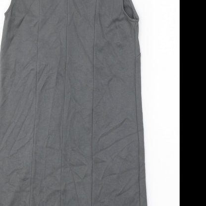 Tezenis Womens Grey Polyester A-Line Size S Round Neck Pullover