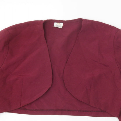 Womens UK Size 12 Preworn Red Jacket
