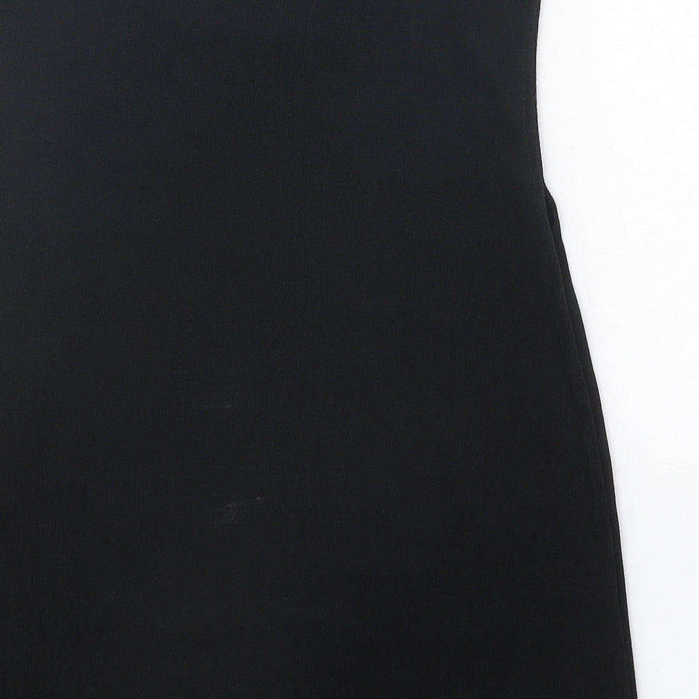 Berkertex Womens Black Polyester Basic Tank Size 16 Round Neck