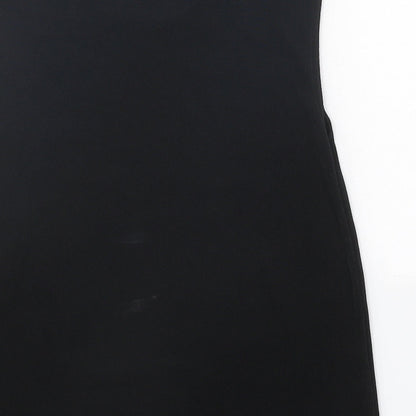 Berkertex Womens Black Polyester Basic Tank Size 16 Round Neck