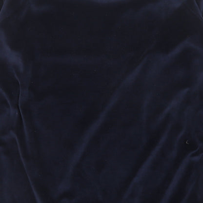 River Island Womens Blue Polyester Pullover Sweatshirt Size S Pullover