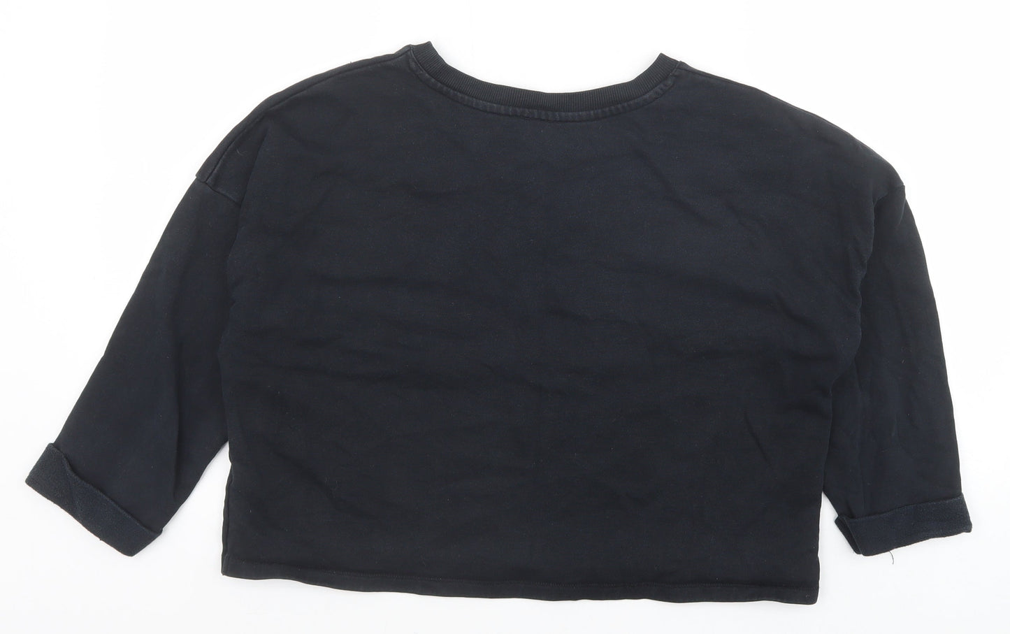 Womens UK Size 14 ASOS Black Pullover Sweatshirt