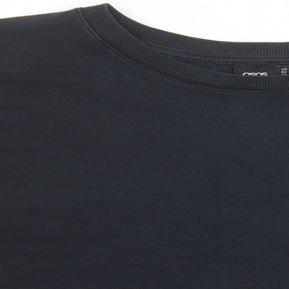 Womens UK Size 14 ASOS Black Pullover Sweatshirt