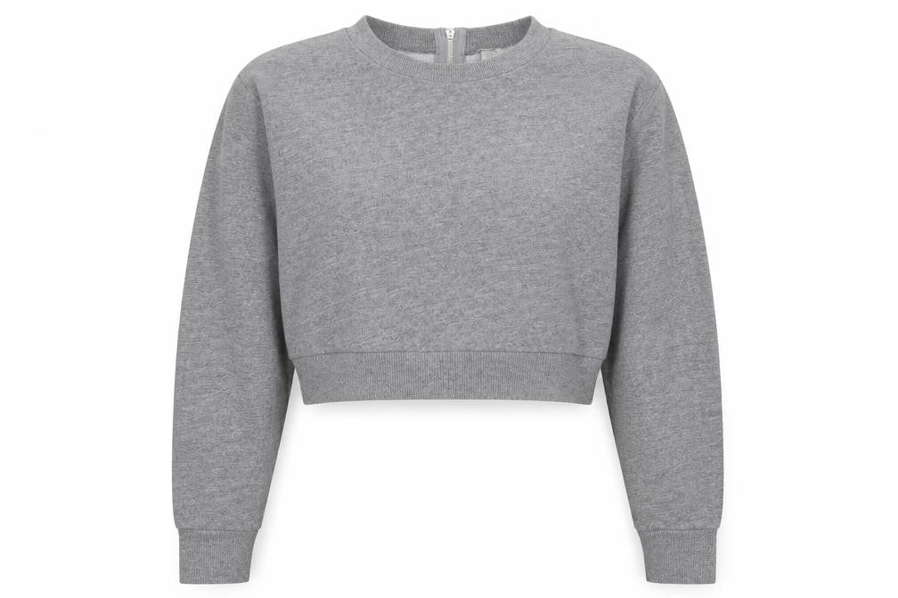 Womens UK Size S Divided Grey Pullover Sweatshirt