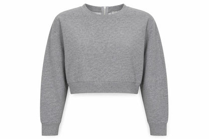 Womens UK Size S Divided Grey Pullover Sweatshirt