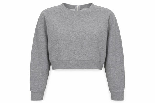 Womens UK Size S Divided Grey Pullover Sweatshirt