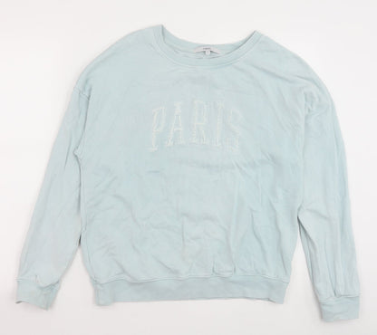 Womens UK Size S NEXT Green Pullover Sweatshirt