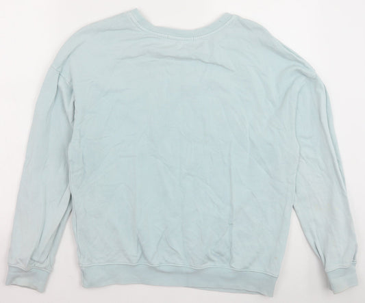 Womens UK Size S NEXT Green Pullover Sweatshirt