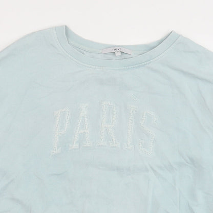 Womens UK Size S NEXT Green Pullover Sweatshirt