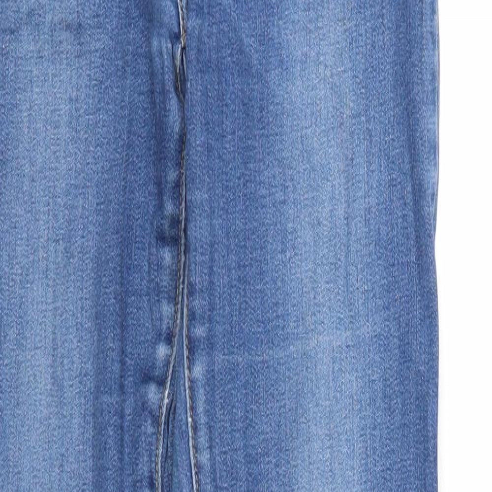 Womens UK Size 4 TALLY WEiJL Regular Fit Skinny Blue Jeans