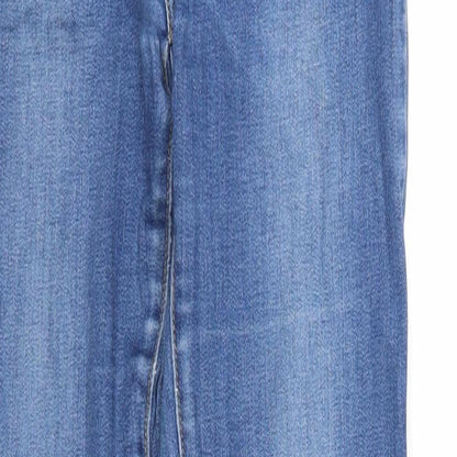 Womens UK Size 4 TALLY WEiJL Regular Fit Skinny Blue Jeans