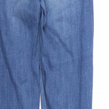 Womens UK Size 4 TALLY WEiJL Regular Fit Skinny Blue Jeans