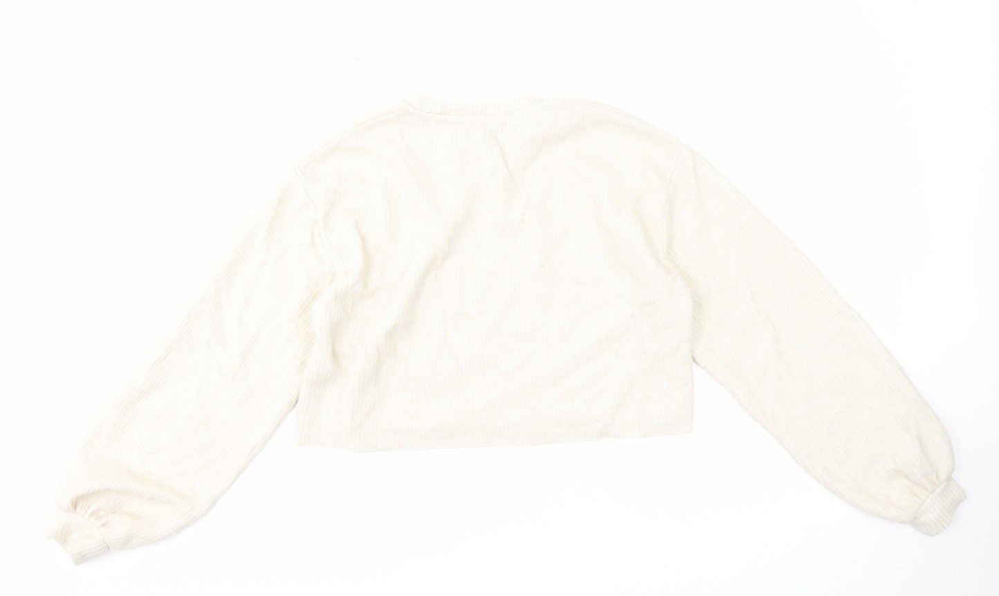 Clockhouse Womens Beige Viscose Pullover Sweatshirt Size XS Pullover
