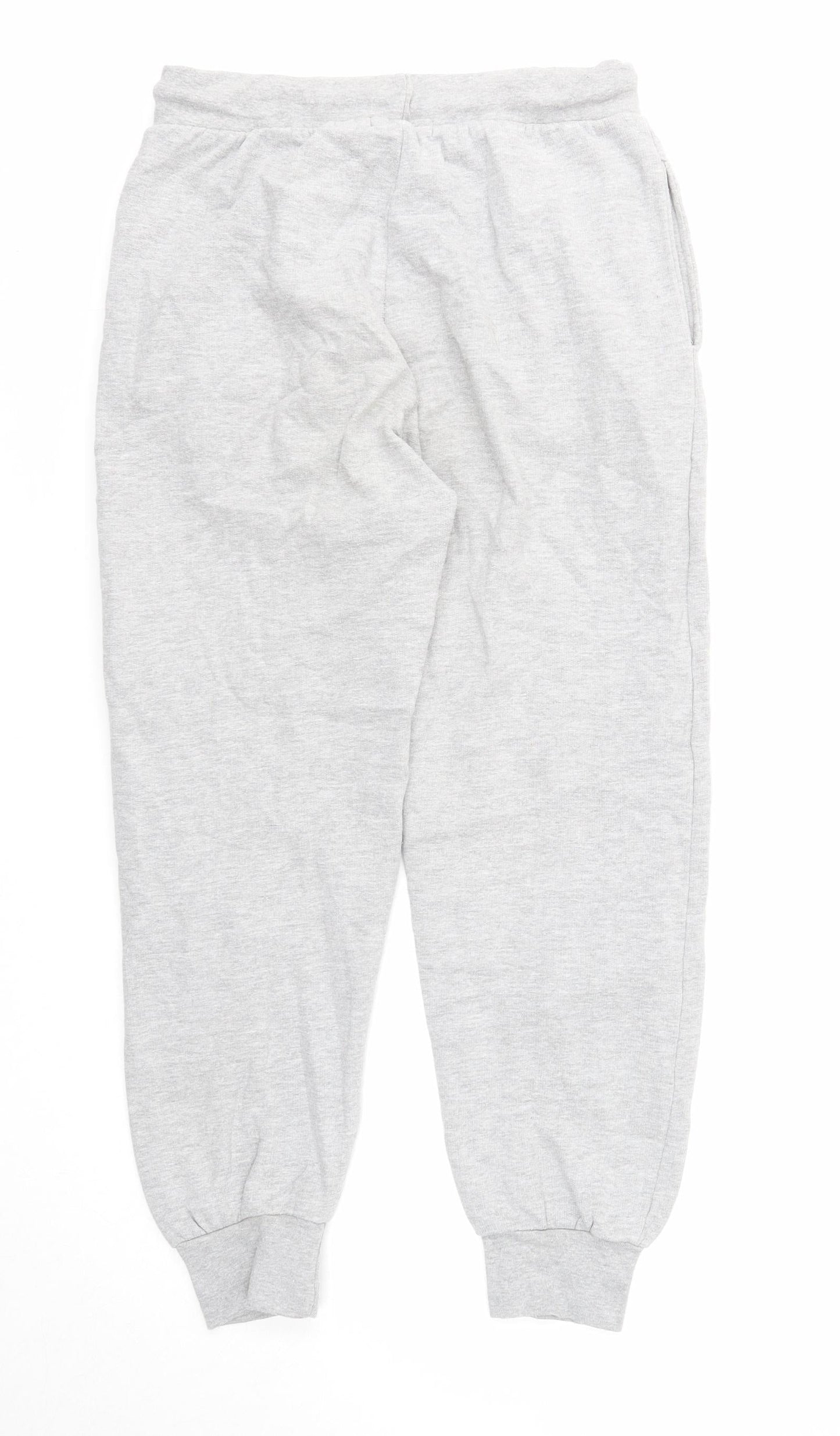 Womens UK Size S PRETTYLITTLETHING Regular Fit Sweatpants Grey Trousers