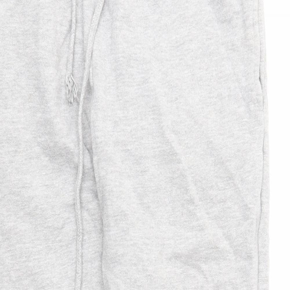 Womens UK Size S PRETTYLITTLETHING Regular Fit Sweatpants Grey Trousers