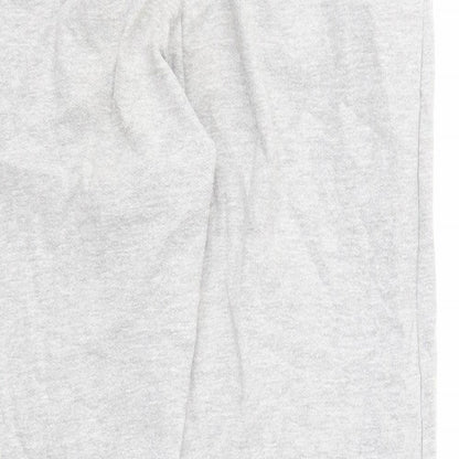 Womens UK Size S PRETTYLITTLETHING Regular Fit Sweatpants Grey Trousers