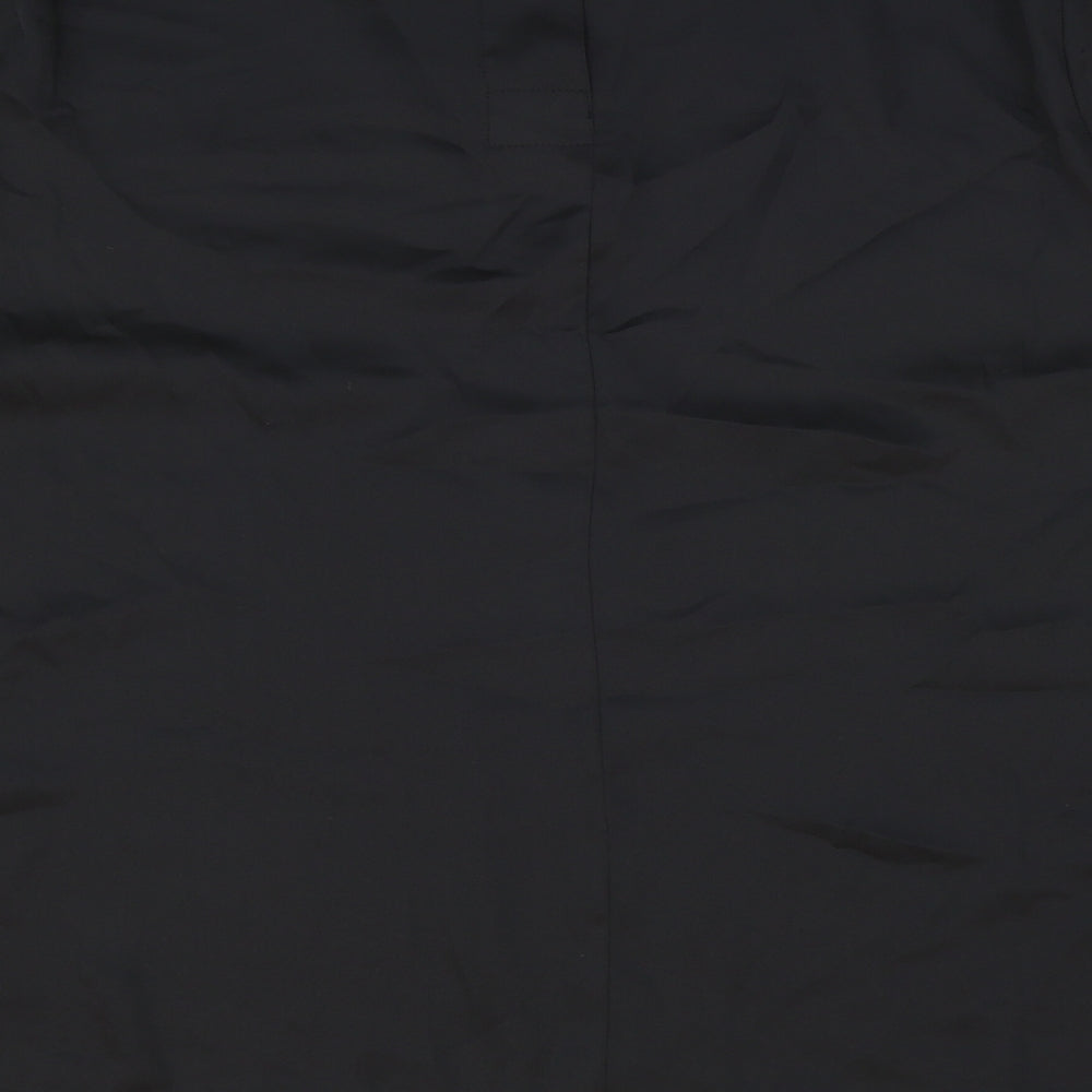 Womens UK Size 2XL Marks and Spencer Black Basic T-Shirt