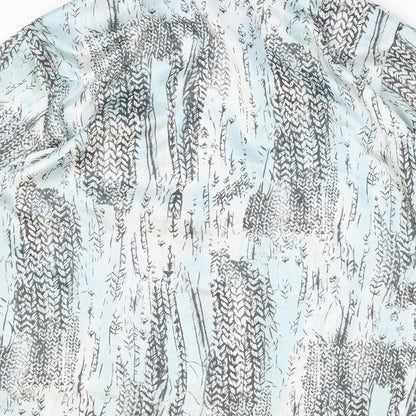 Womens UK Size 18 Gerry Weber Blue Basic Button-Up