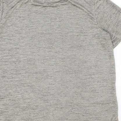 Womens UK Size M Mercer & Madison Beige Basic T-Shirt