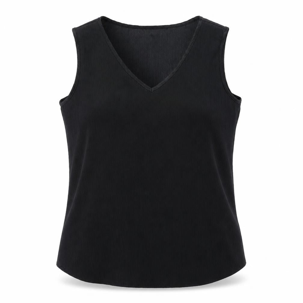 Womens UK Size 14 Berkertex Black Basic Tank