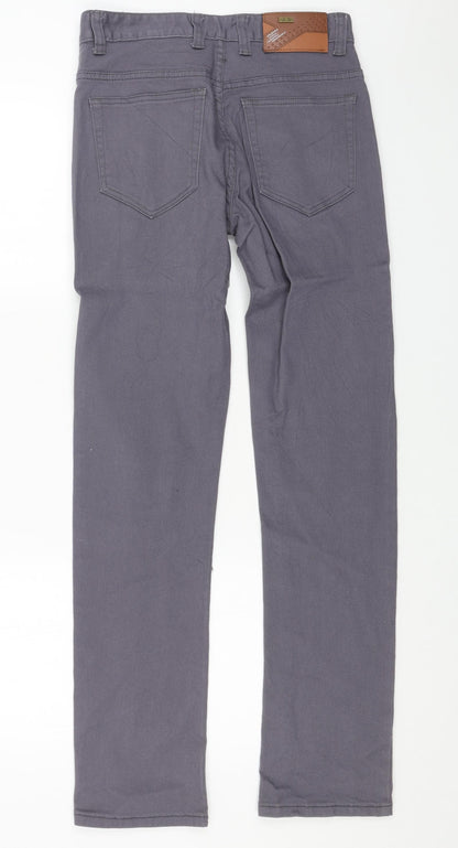 Mens UK Size 30 in SD Jeans Regular Fit Skinny Grey Jeans