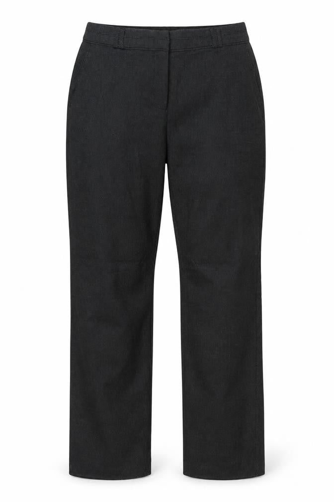 Womens UK Size 14 M&Co Regular Fit Dress Pants Grey Trousers
