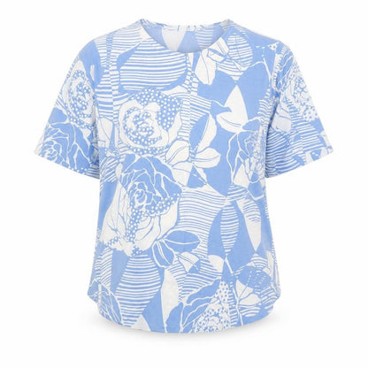 Womens UK Size M Soul Blue Basic Blouse