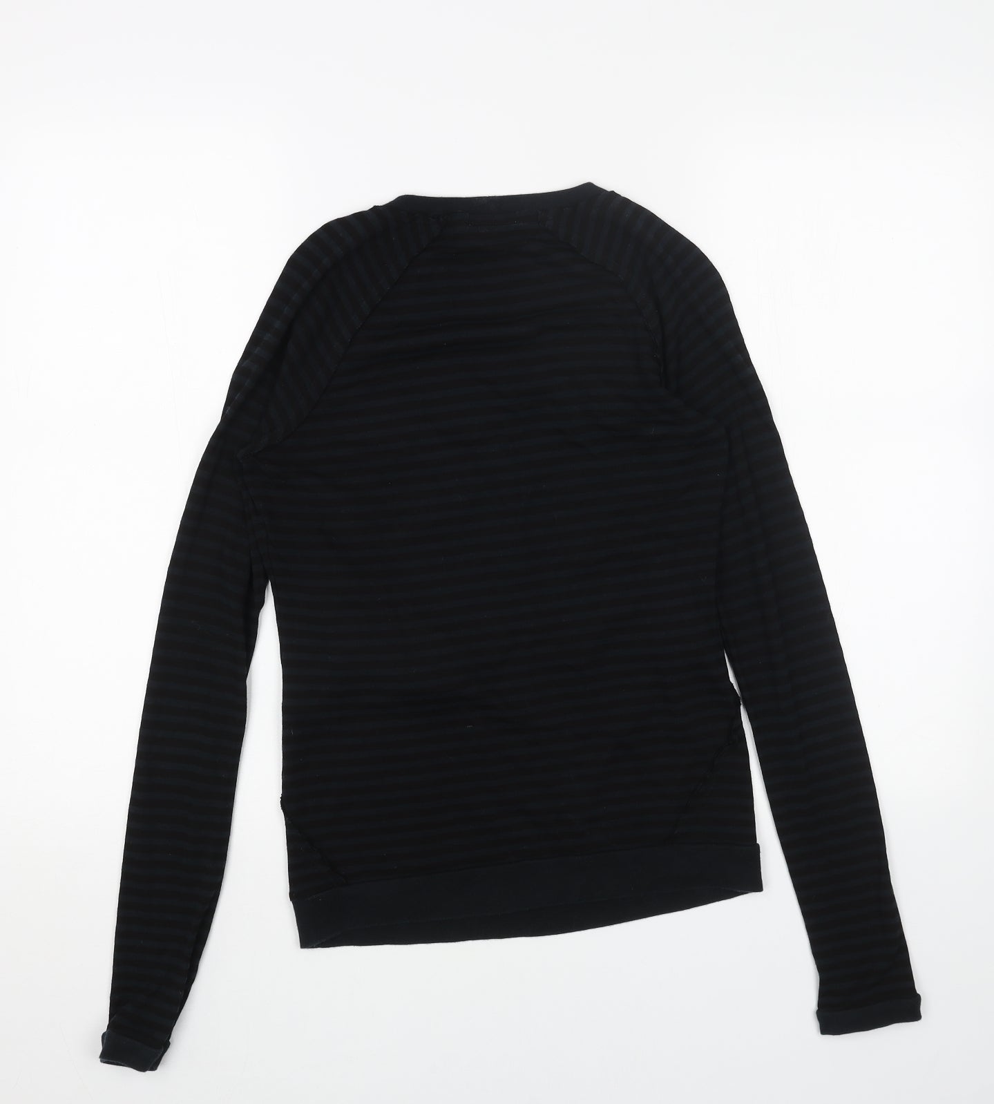 Womens UK Size 8 Topshop Black Basic T-Shirt