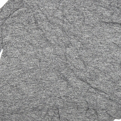 Womens UK Size 10 New Look Grey Cardigan Jumper
