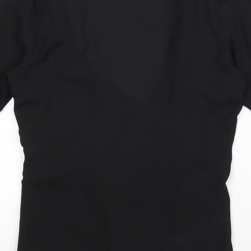 Womens UK Size 6 Select Black Kimono Blouse