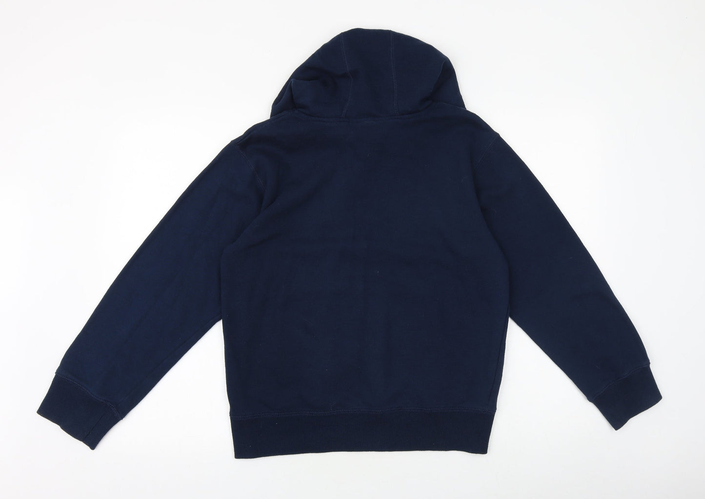 Store twenty one Mens Blue Cotton Pullover Hoodie Size S