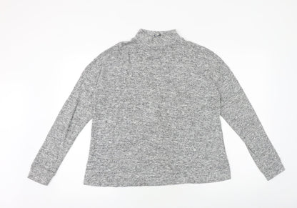 Womens UK Size 10 Peacocks Grey Pullover Jumper