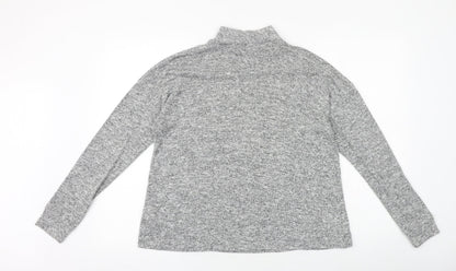 Womens UK Size 10 Peacocks Grey Pullover Jumper