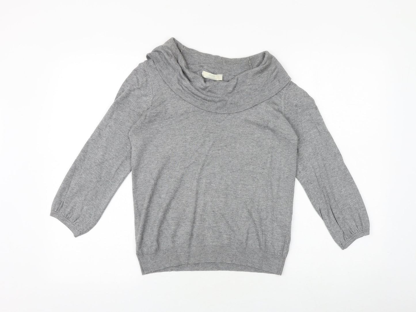 Womens UK Size 12 Marks and Spencer Grey Pullover Jumper