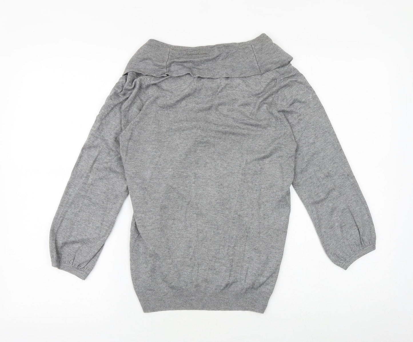 Womens UK Size 12 Marks and Spencer Grey Pullover Jumper