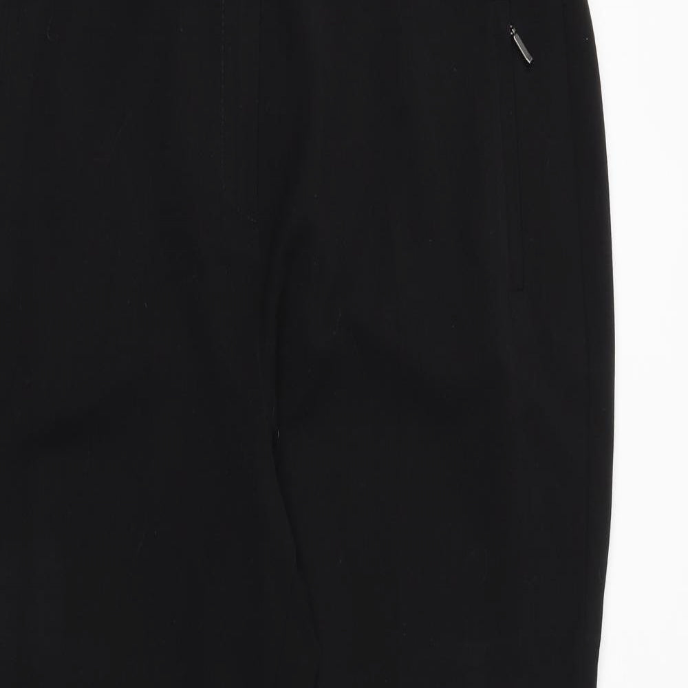 Womens UK Size 14 Marks and Spencer Regular Fit  Black Trousers