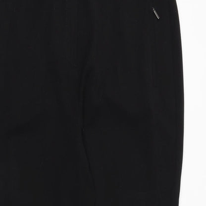 Womens UK Size 14 Marks and Spencer Regular Fit  Black Trousers