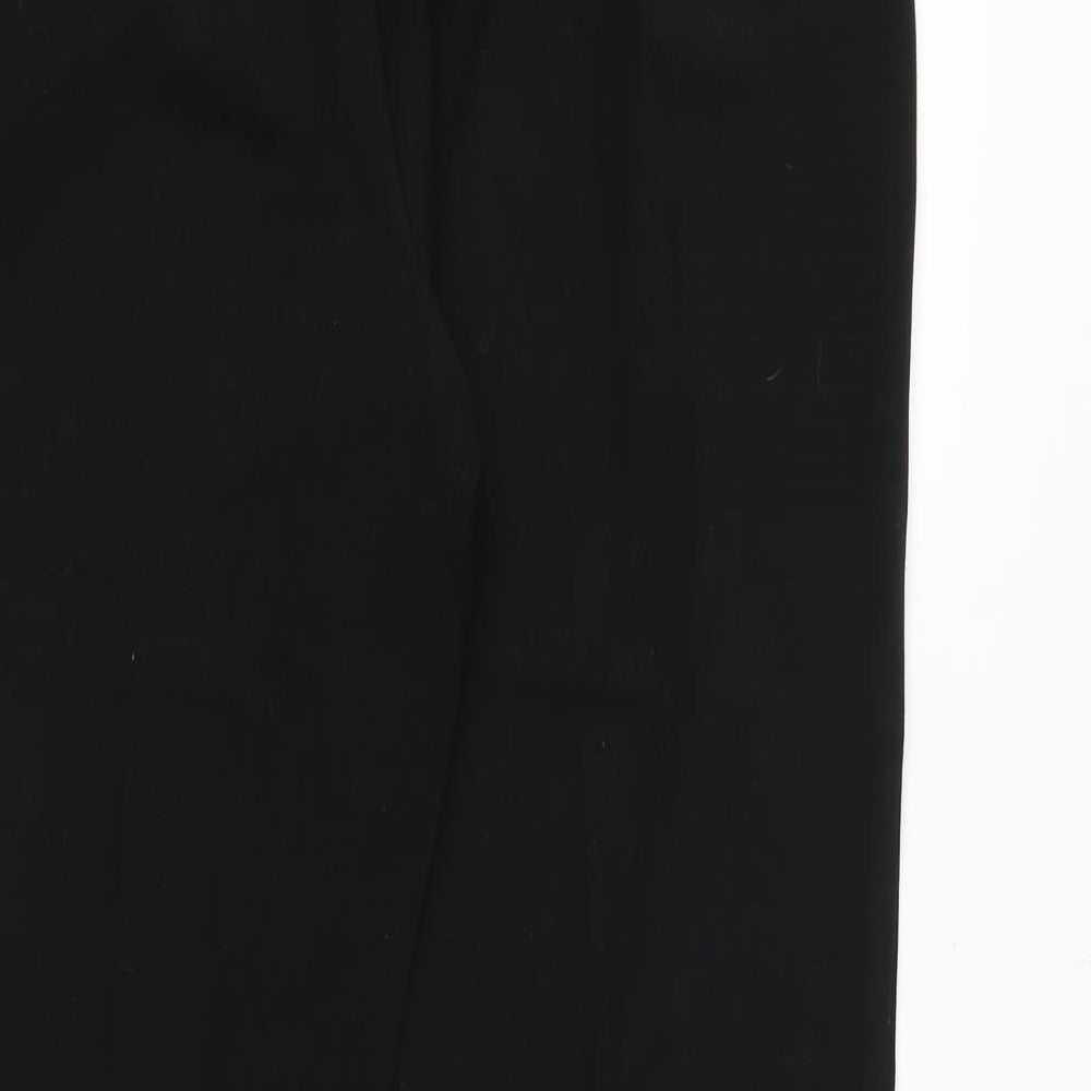 Womens UK Size 14 Marks and Spencer Regular Fit  Black Trousers