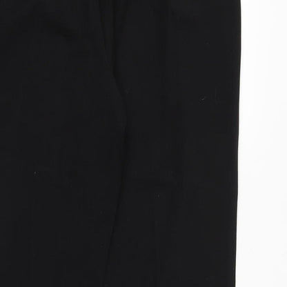 Womens UK Size 14 Marks and Spencer Regular Fit  Black Trousers