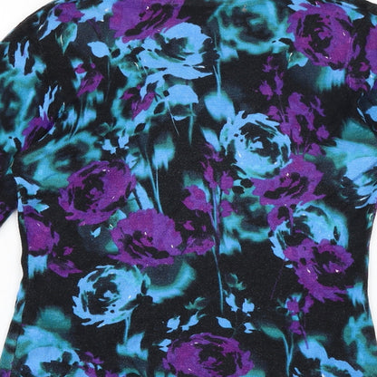 Womens UK Size XS Precis Multicoloured Basic T-Shirt