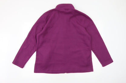 Womens UK Size L Anna De Lancay Purple Jacket