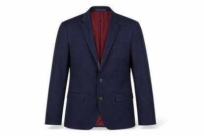 Mens UK Size 38 River Island Regular Blue Suit Jacket