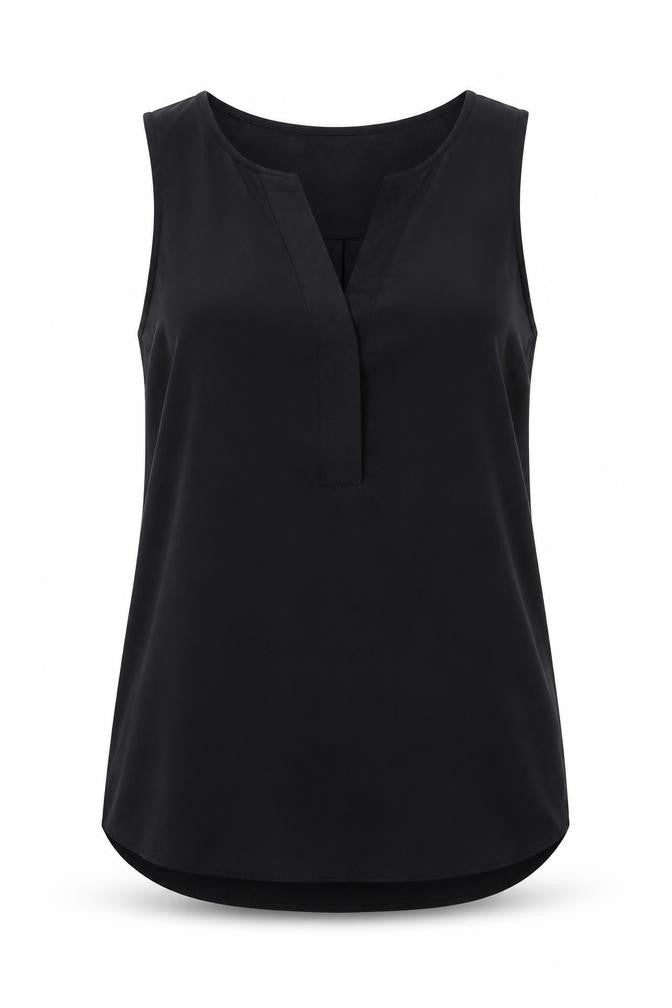 Womens UK Size 4 H&M Black Basic Tank