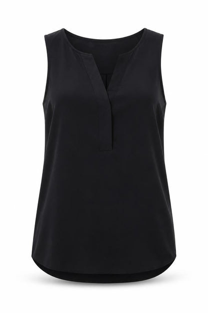 Womens UK Size 4 H&M Black Basic Tank
