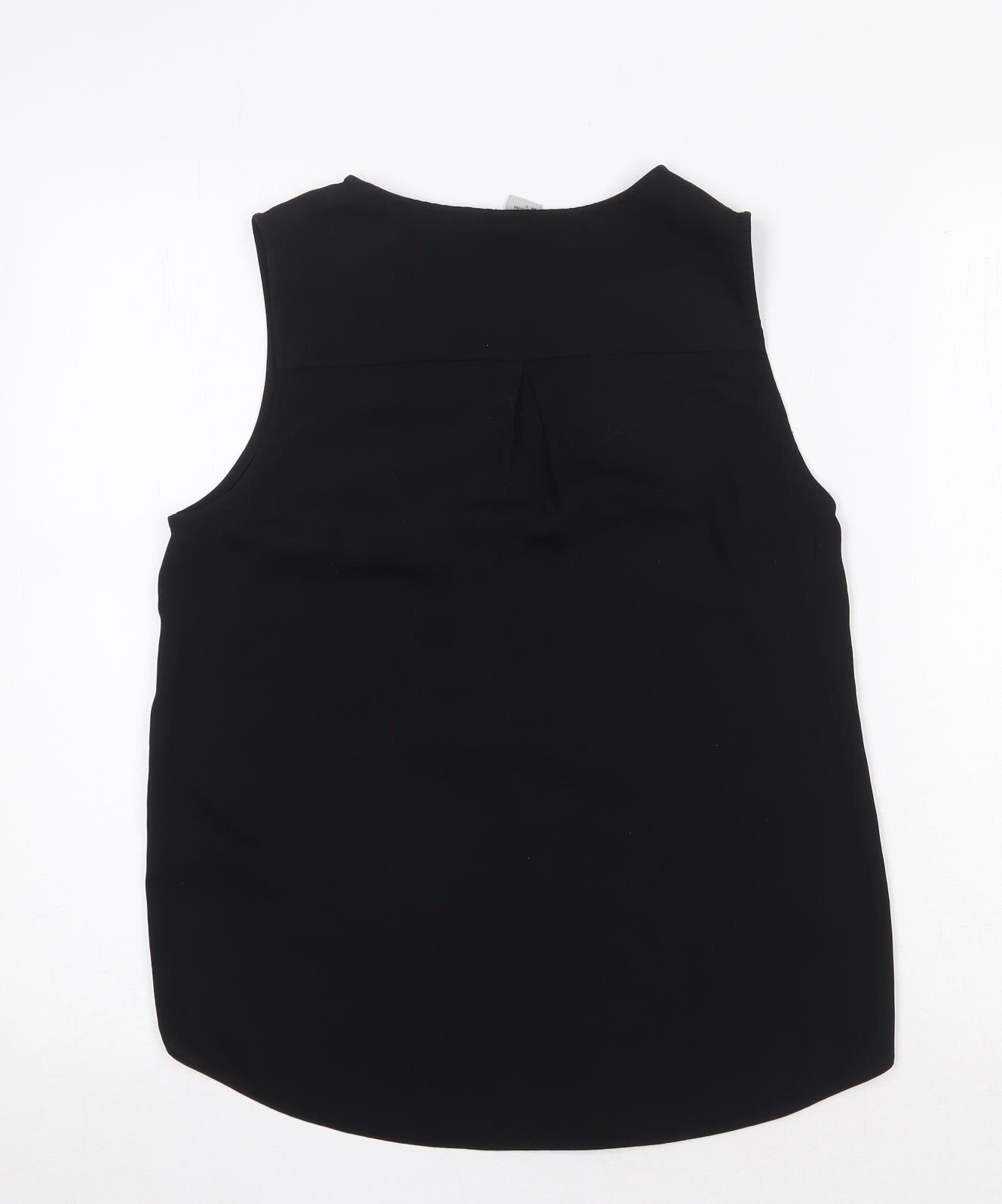 Womens UK Size 4 H&M Black Basic Tank