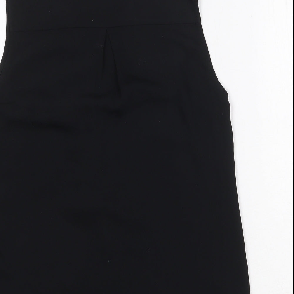 Womens UK Size 4 H&M Black Basic Tank