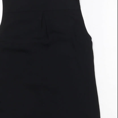 Womens UK Size 4 H&M Black Basic Tank
